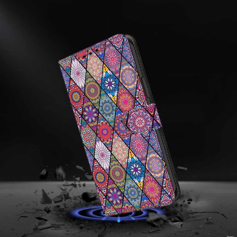 Läderfodral Samsung Galaxy S25 Fe Telefonfodral Lapptäcke