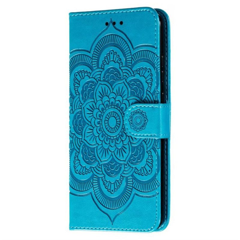 Läderfodral Samsung Galaxy S25 Fe Telefonfodral Mandalamönster