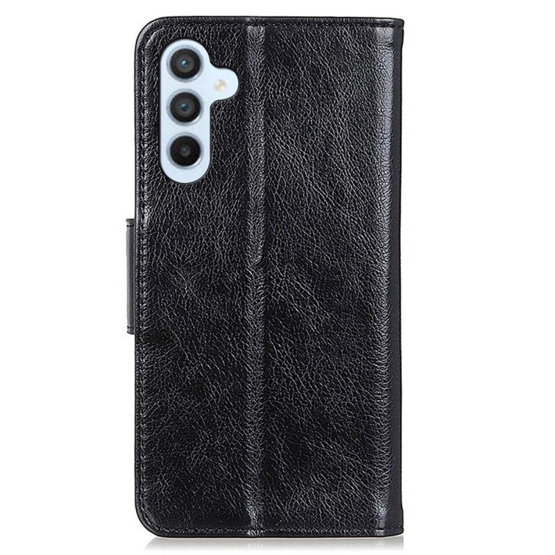 Läderfodral Samsung Galaxy S25 Fe Telefonfodral Nappaläder