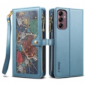 Läderfodral Samsung Galaxy S25 Plus 5g Telefonfodral Eseble Galaxy-serien