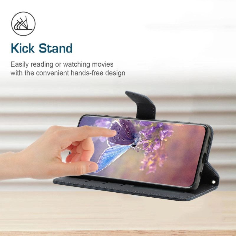 Läderfodral Samsung Galaxy S25 Plus 5g Telefonfodral Fjärilstryck Med Rem