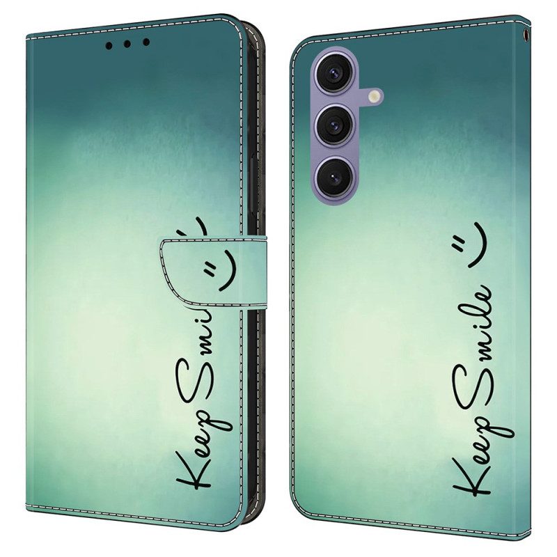 Läderfodral Samsung Galaxy S25 Plus 5g Telefonfodral Fortsätt Le