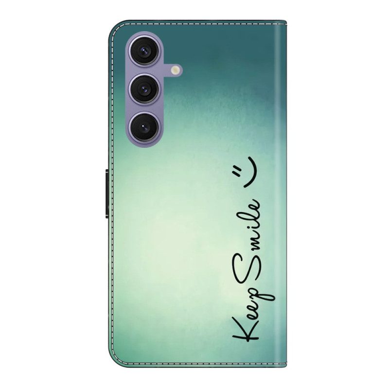 Läderfodral Samsung Galaxy S25 Plus 5g Telefonfodral Fortsätt Le