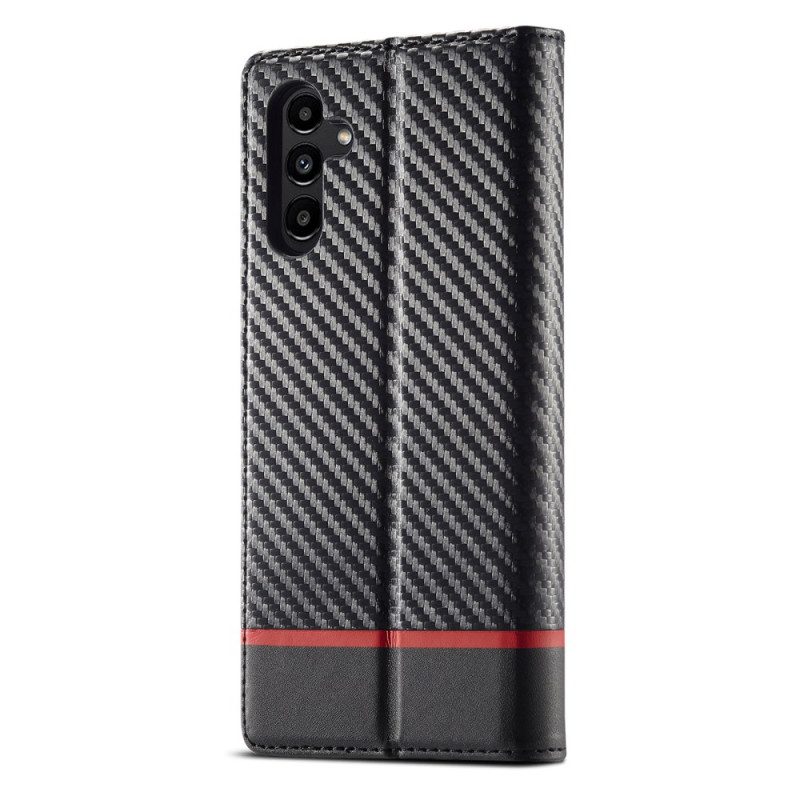 Läderfodral Samsung Galaxy S25 Plus 5g Telefonfodral Röd Linje Lc.imeeke