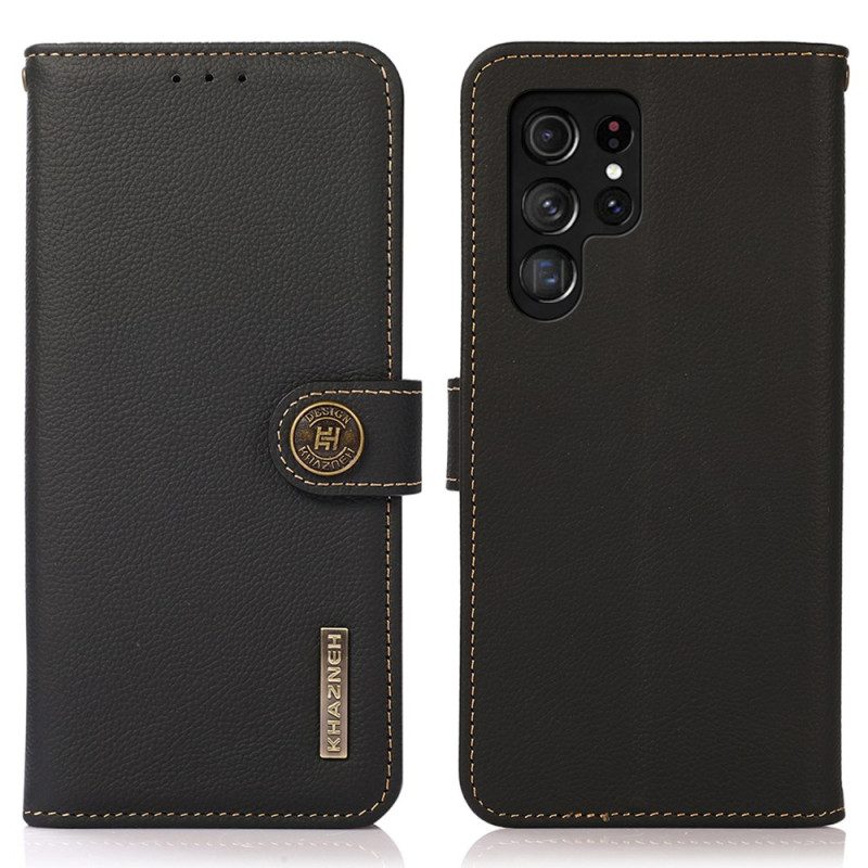 Läderfodral Samsung Galaxy S25 Ultra 5g Telefonfodral Khazneh