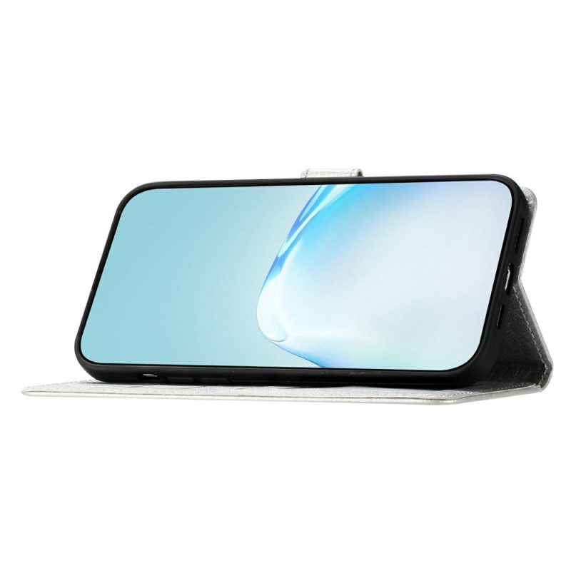 Läderfodral Samsung Galaxy S25 Ultra 5g Telefonfodral Silkesstruktur