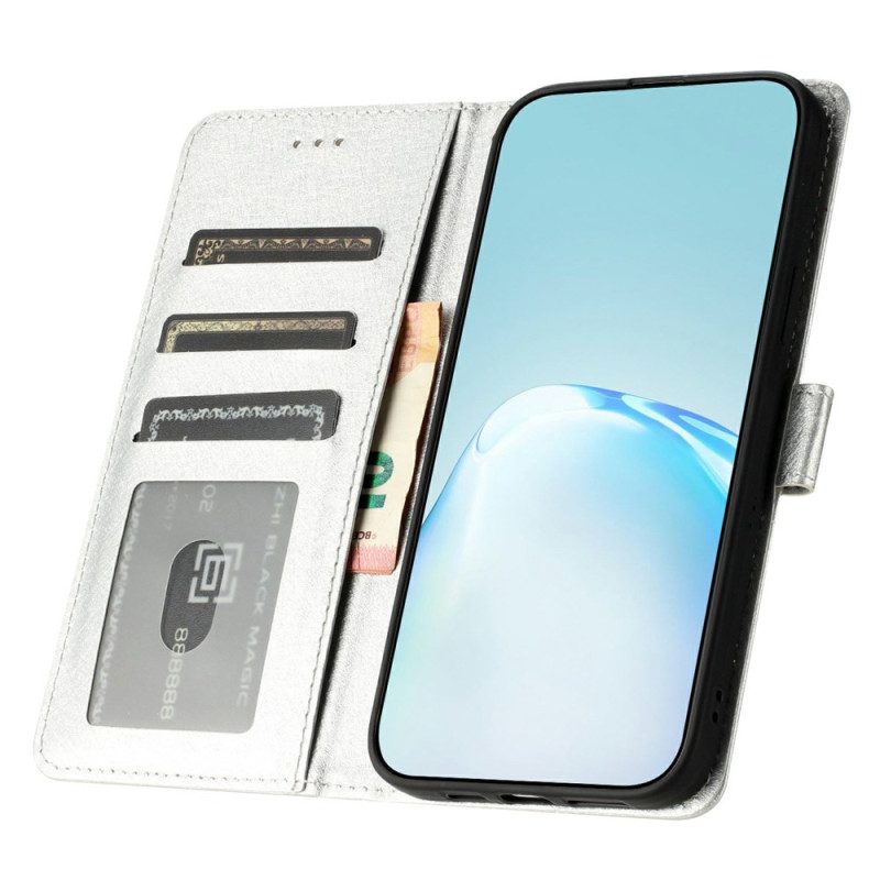 Läderfodral Samsung Galaxy S25 Ultra 5g Telefonfodral Silkesstruktur