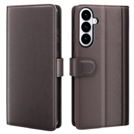 Läderfodral Samsung Galaxy S26 Plus Telefonfodral Äkta Läder