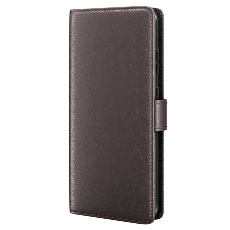 Läderfodral Samsung Galaxy S26 Plus Telefonfodral Äkta Läder