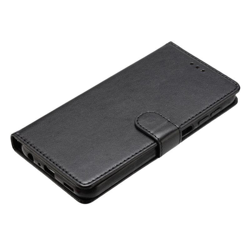 Läderfodral Samsung Galaxy S26 Plus Telefonfodral Enkel Lädereffekt