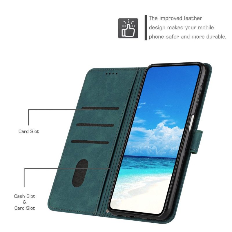 Läderfodral Samsung Galaxy S26 Plus Telefonfodral Leende