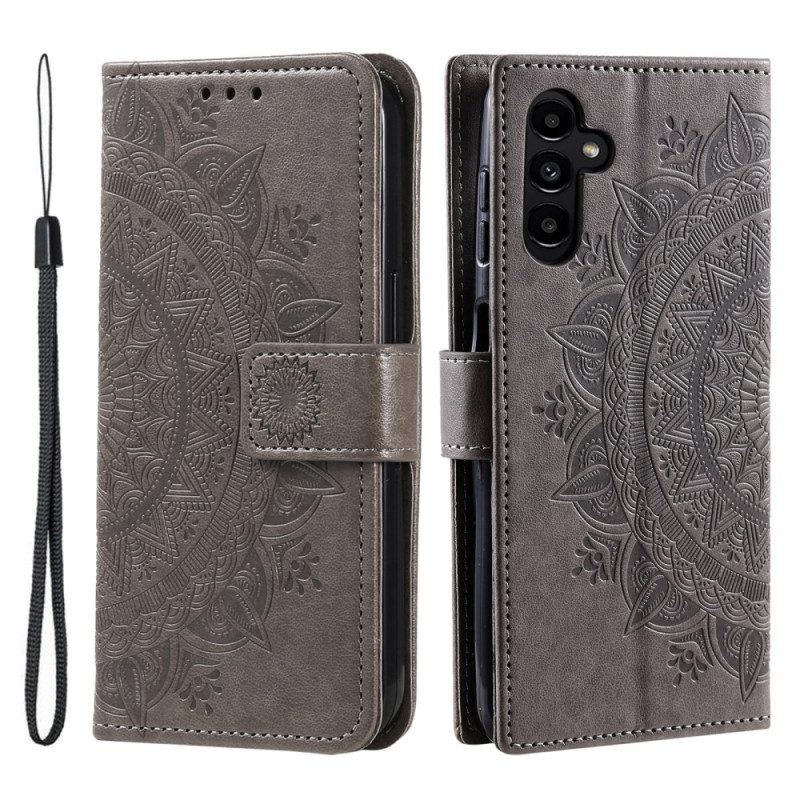 Läderfodral Samsung Galaxy S26 Plus Telefonfodral Mandala Sol