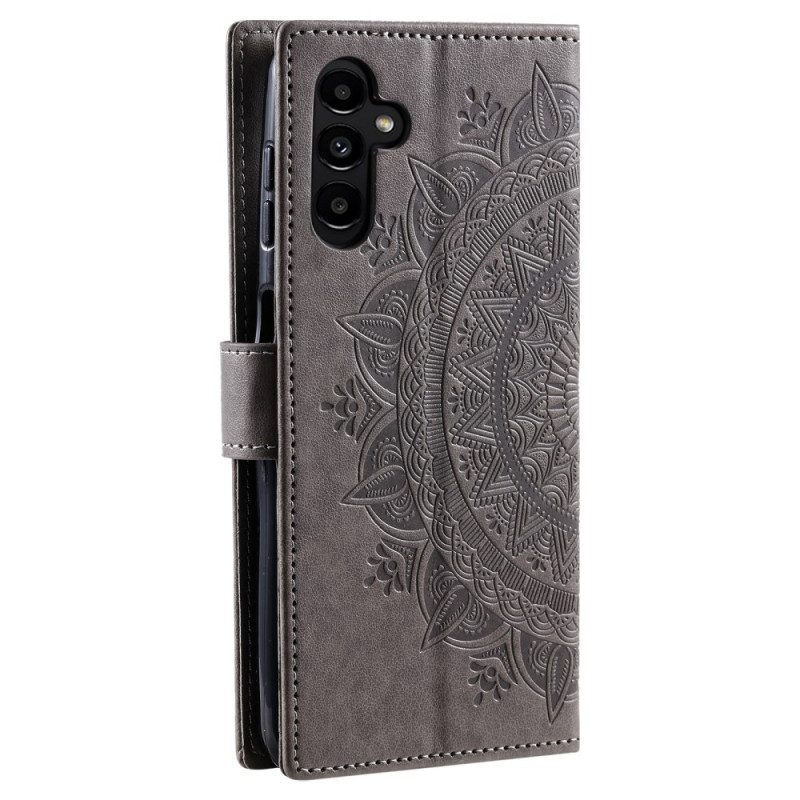 Läderfodral Samsung Galaxy S26 Plus Telefonfodral Mandala Sol