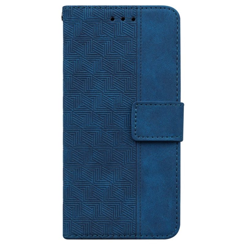 Läderfodral Samsung Galaxy S26 Telefonfodral Vävt Mönster