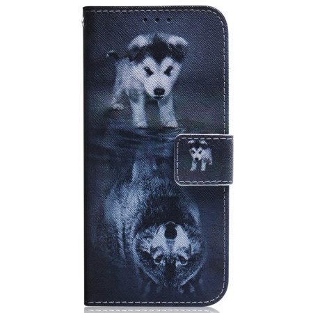 Läderfodral Samsung Galaxy S26 Telefonfodral Valpdröm