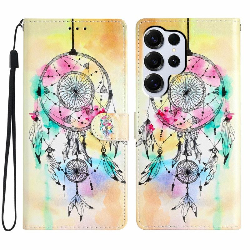 Läderfodral Samsung Galaxy S26 Ultra Telefonfodral Drömfångare
