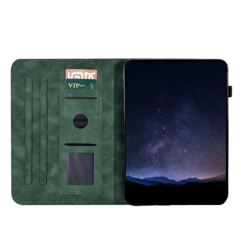 Läderfodral Samsung Galaxy Tab S11 Telefonfodral Mockagreneffekt