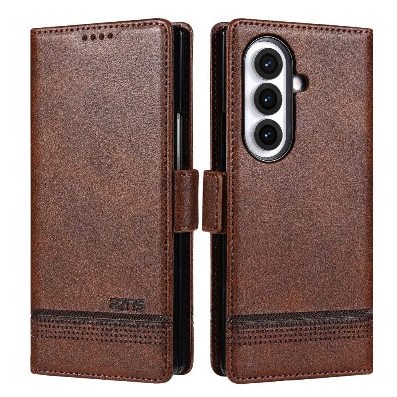 Läderfodral Samsung Galaxy Z Fold 7 Telefonfodral Azns
