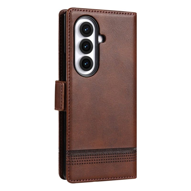 Läderfodral Samsung Galaxy Z Fold 7 Telefonfodral Azns