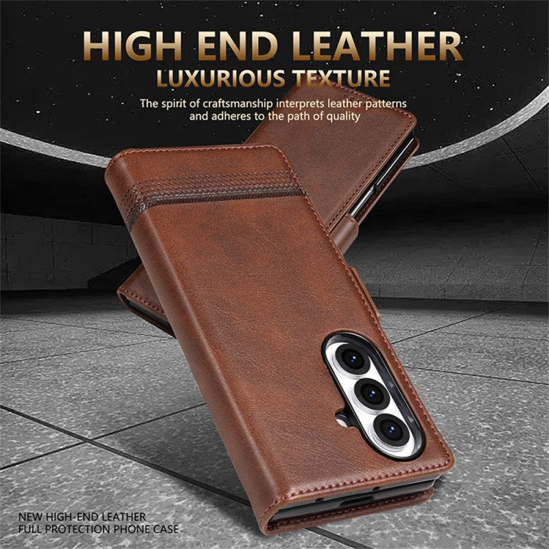 Läderfodral Samsung Galaxy Z Fold 7 Telefonfodral Azns