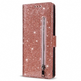 Läderfodral Samsung Galaxy Z Fold 7 Telefonfodral Glitter