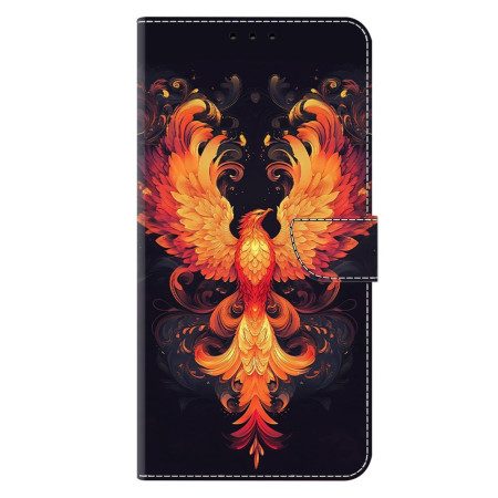 Läderskal Fodral Samsung Galaxy A17 4g / 5g Eldfågel