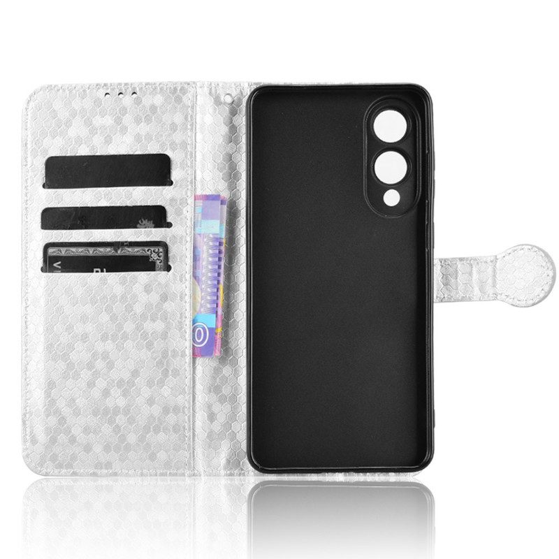 Läderskal Fodral Samsung Galaxy S25 5g Edge Glitterprickar