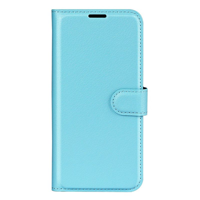 Läderskal Fodral Samsung Galaxy S25 5g Edge Litchi-imitationsläder