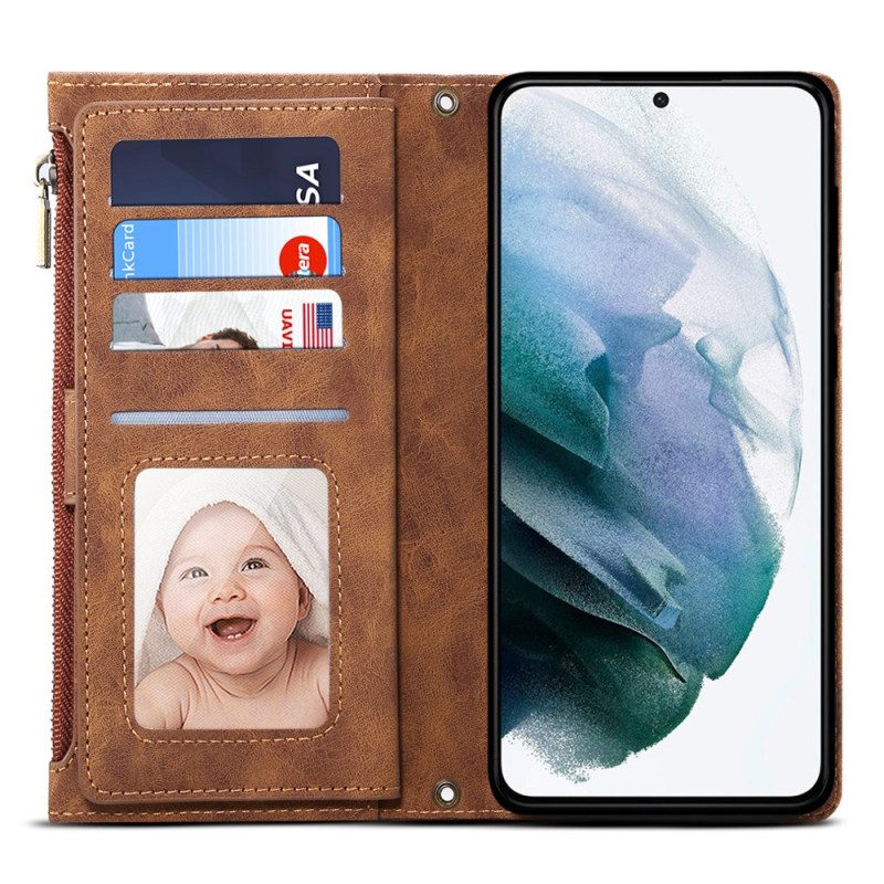 Läderskal Fodral Samsung Galaxy S25 5g Edge Stjärnserie Eseble