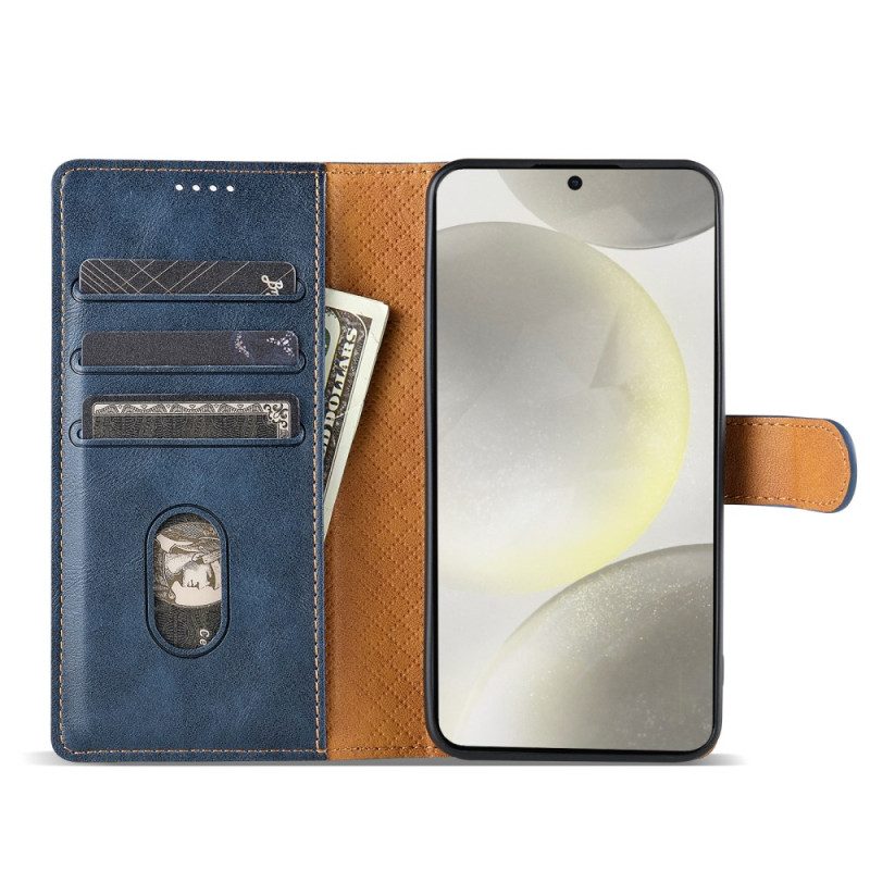 Läderskal Fodral Samsung Galaxy S25 Plus 5g Lc.imeeke
