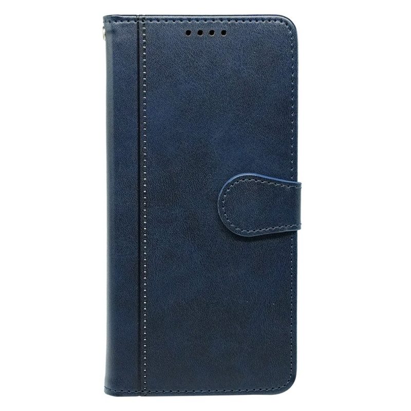 Läderskal Fodral Samsung Galaxy S25 Plus 5g Vintagestil