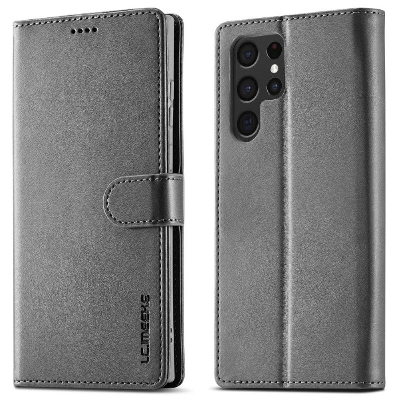 Läderskal Fodral Samsung Galaxy S25 Ultra 5g Lc.imeeke