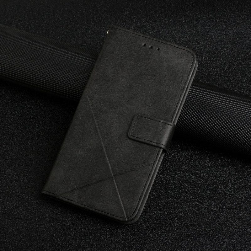 Läderskal Fodral Samsung Galaxy S26 Linjer