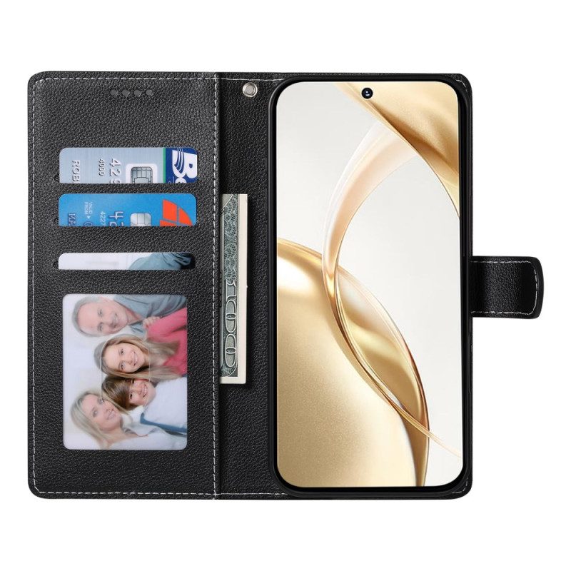 Läderskal Fodral Samsung Galaxy S26 Litchistruktur