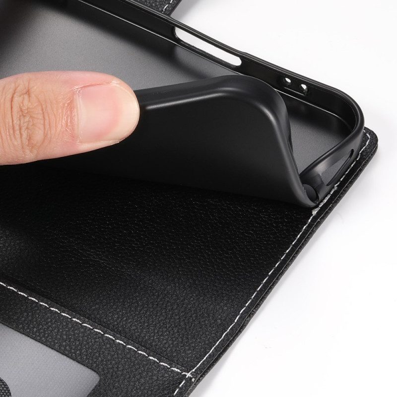 Läderskal Fodral Samsung Galaxy S26 Litchistruktur