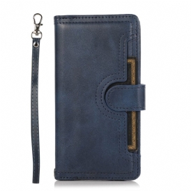 Läderskal Fodral Samsung Galaxy S26 Magnetisk Plånbok Och Rem