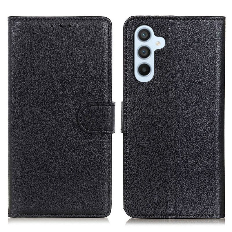 Läderskal Fodral Samsung Galaxy S26 Plus Traditionellt Konstläder
