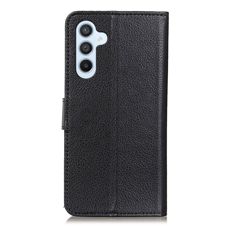 Läderskal Fodral Samsung Galaxy S26 Plus Traditionellt Konstläder
