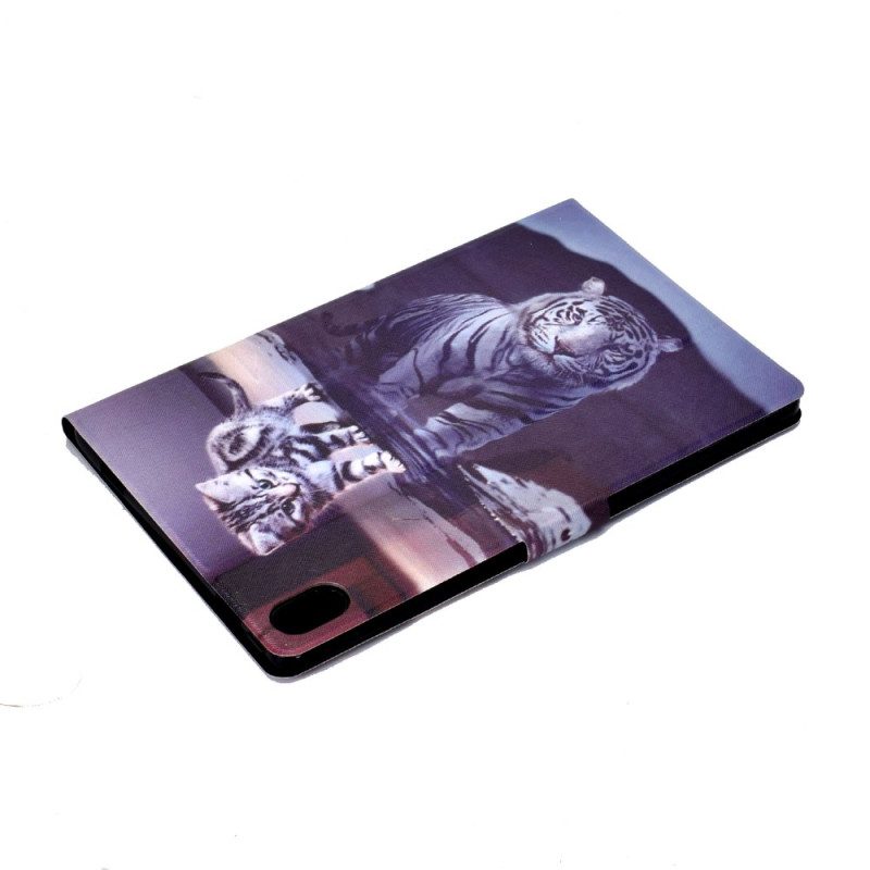 Läderskal Fodral Samsung Galaxy Tab S11 Kattungedröm
