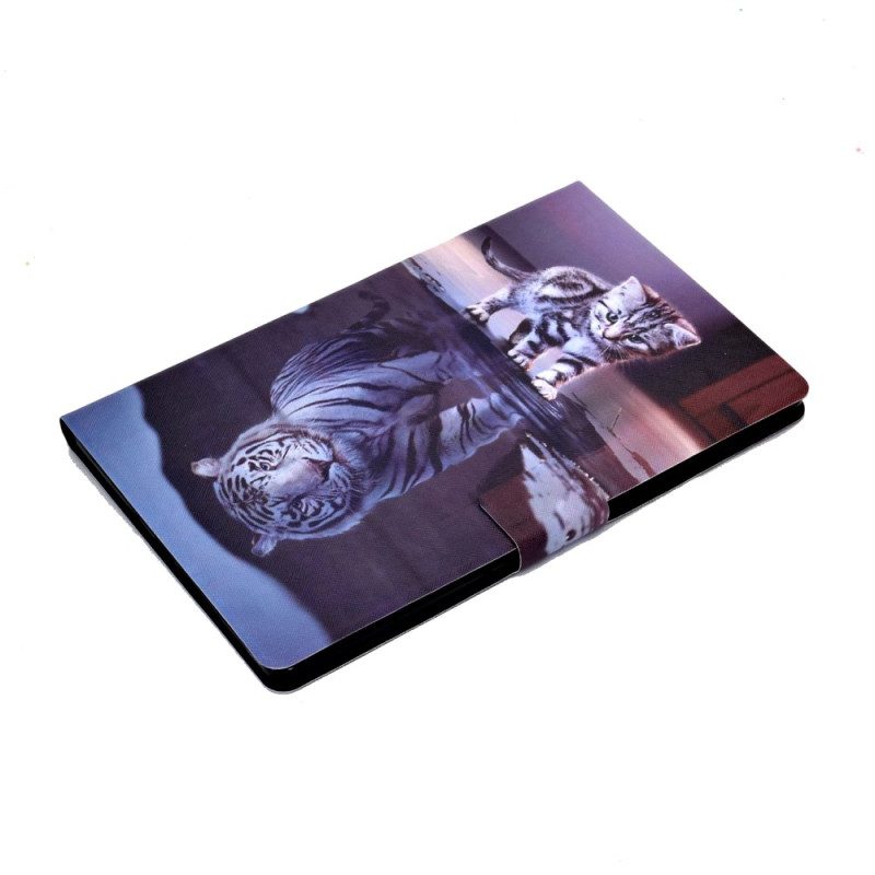 Läderskal Fodral Samsung Galaxy Tab S11 Kattungedröm
