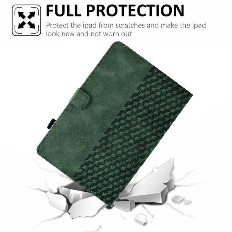 Läderskal Fodral Samsung Galaxy Tab S11 Mockakanteffekt