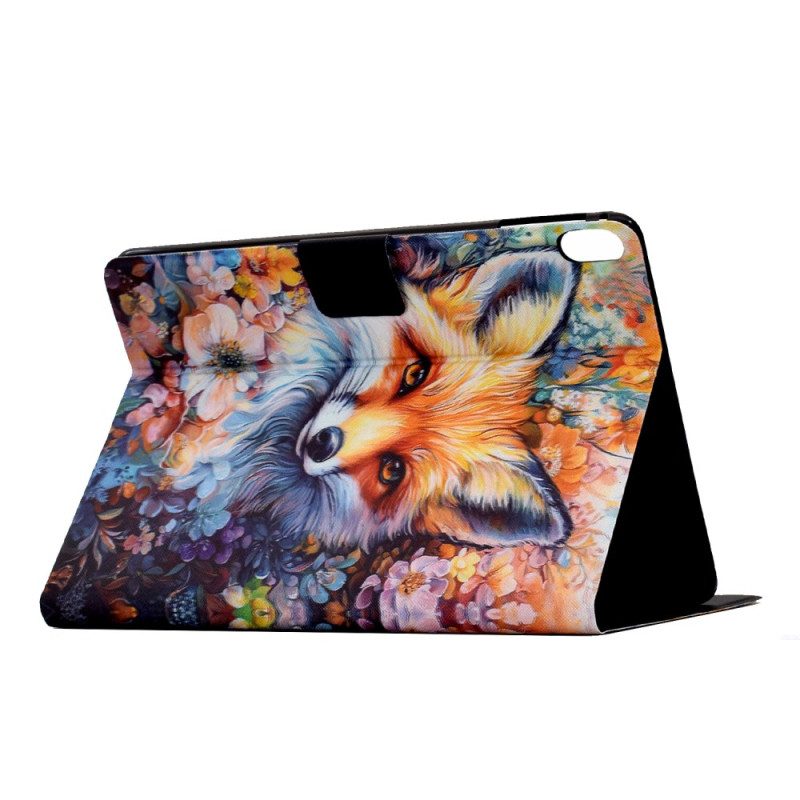 Läderskal Fodral Samsung Galaxy Tab S11 Rävmålning