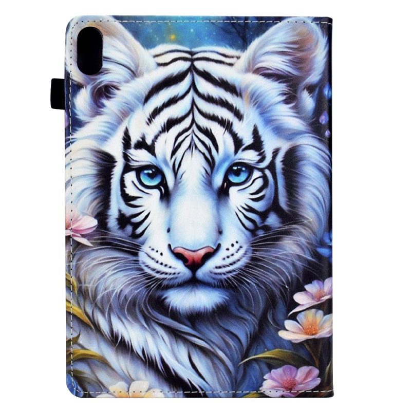 Läderskal Fodral Samsung Galaxy Tab S11 Tigern