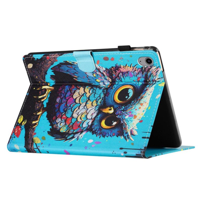 Läderskal Fodral Samsung Galaxy Tab S11 Uggla