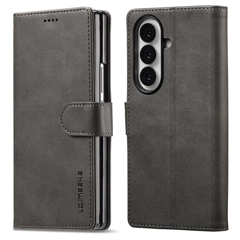 Läderskal Fodral Samsung Galaxy Z Fold 7 Lc.imeeke