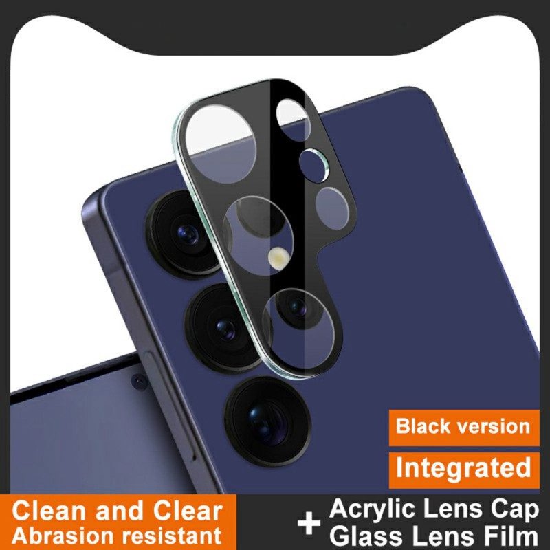 Linsskydd I Härdat Glas För Samsung Galaxy S25 Ultra 5g (svart Version)