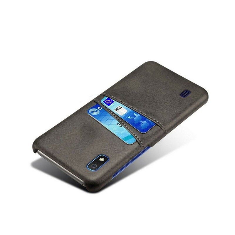 Mobilskal För Samsung Galaxy A10 Kortinnehavare