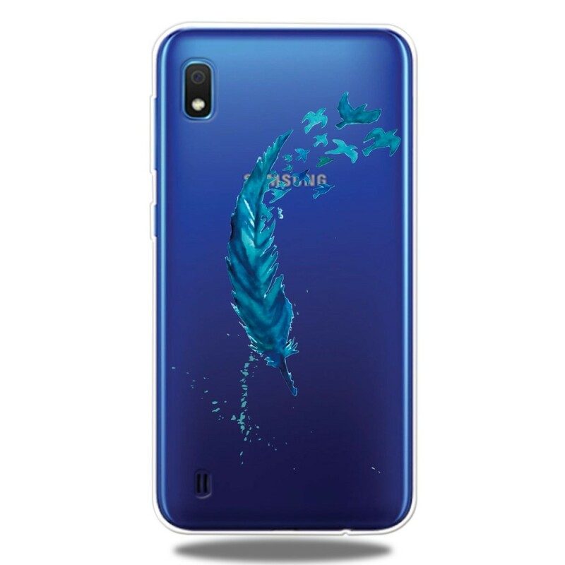 Mobilskal För Samsung Galaxy A10 Vacker Fjäder