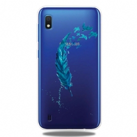 Mobilskal För Samsung Galaxy A10 Vacker Fjäder