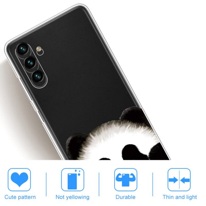 Mobilskal För Samsung Galaxy A13 5G Transparent Panda